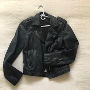 KARL Lagerfeld (of CHANEL) Leather Biker Jacket